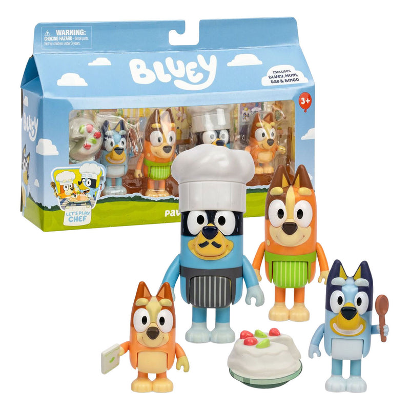 Spectron Bluey Dessert-Spielset – 4 Figuren