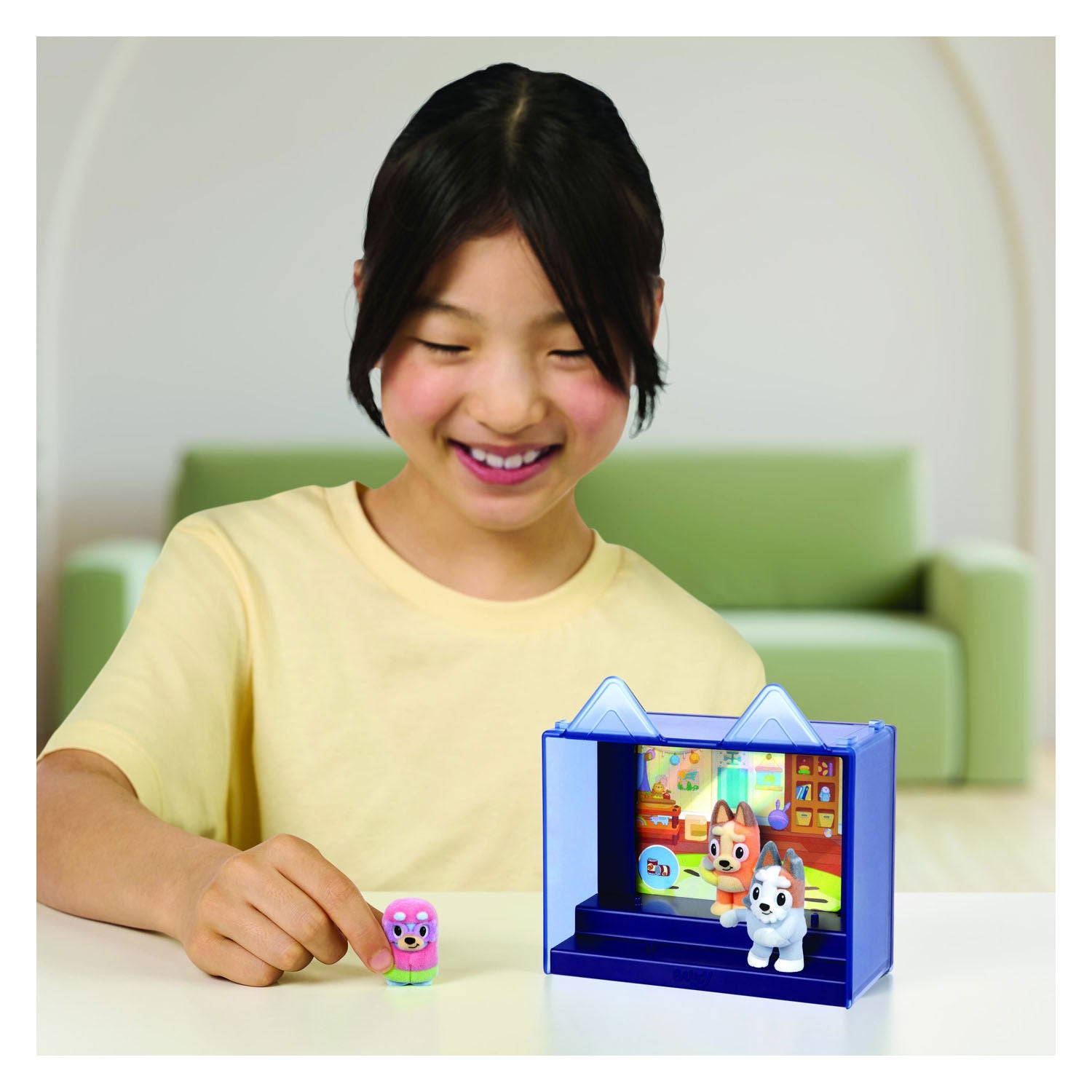 Spectron Bluey Fuzzies Sammelfiguren-Überraschungsset