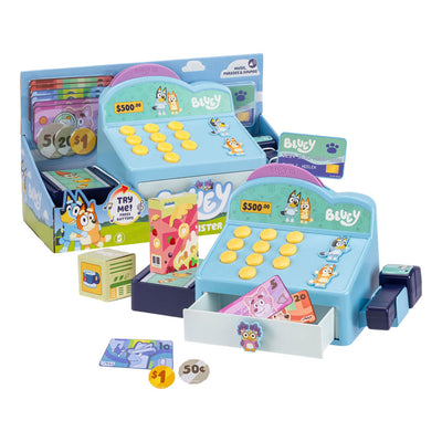 Blaue Spielzeugkasse von Moose Toys