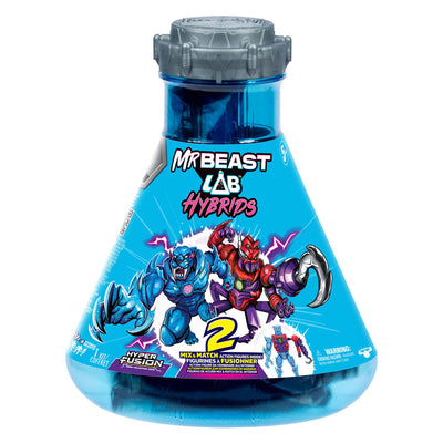 Spectron Mrbeast Lab Hybrid Spider vs Energy Panther Actionfiguren