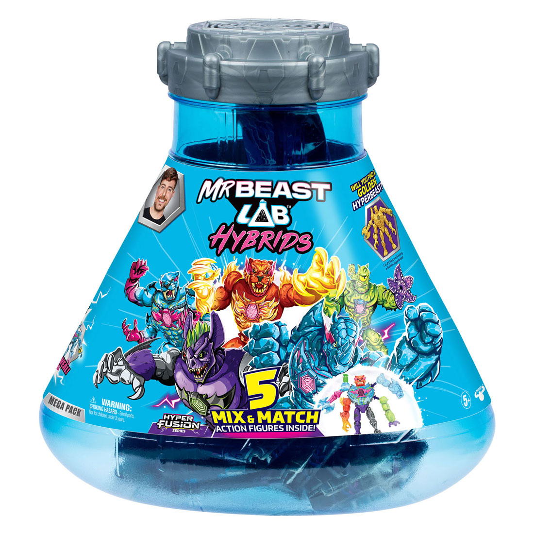 Spectron Mrbeast Lab Hyper Fusion Hybrid Lab Actionfiguren