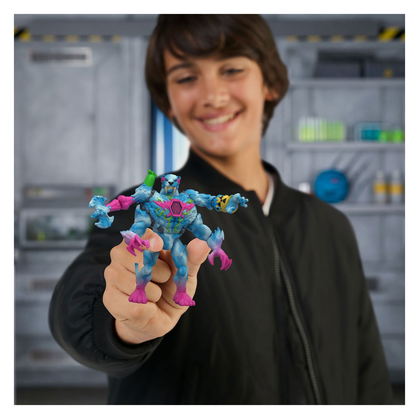 Spectron Mrbeast Lab Hyper Fusion Hybrid Lab Actionfiguren