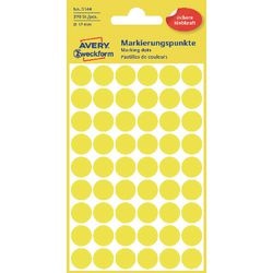 Markierungspunkte sehr gelb 3144