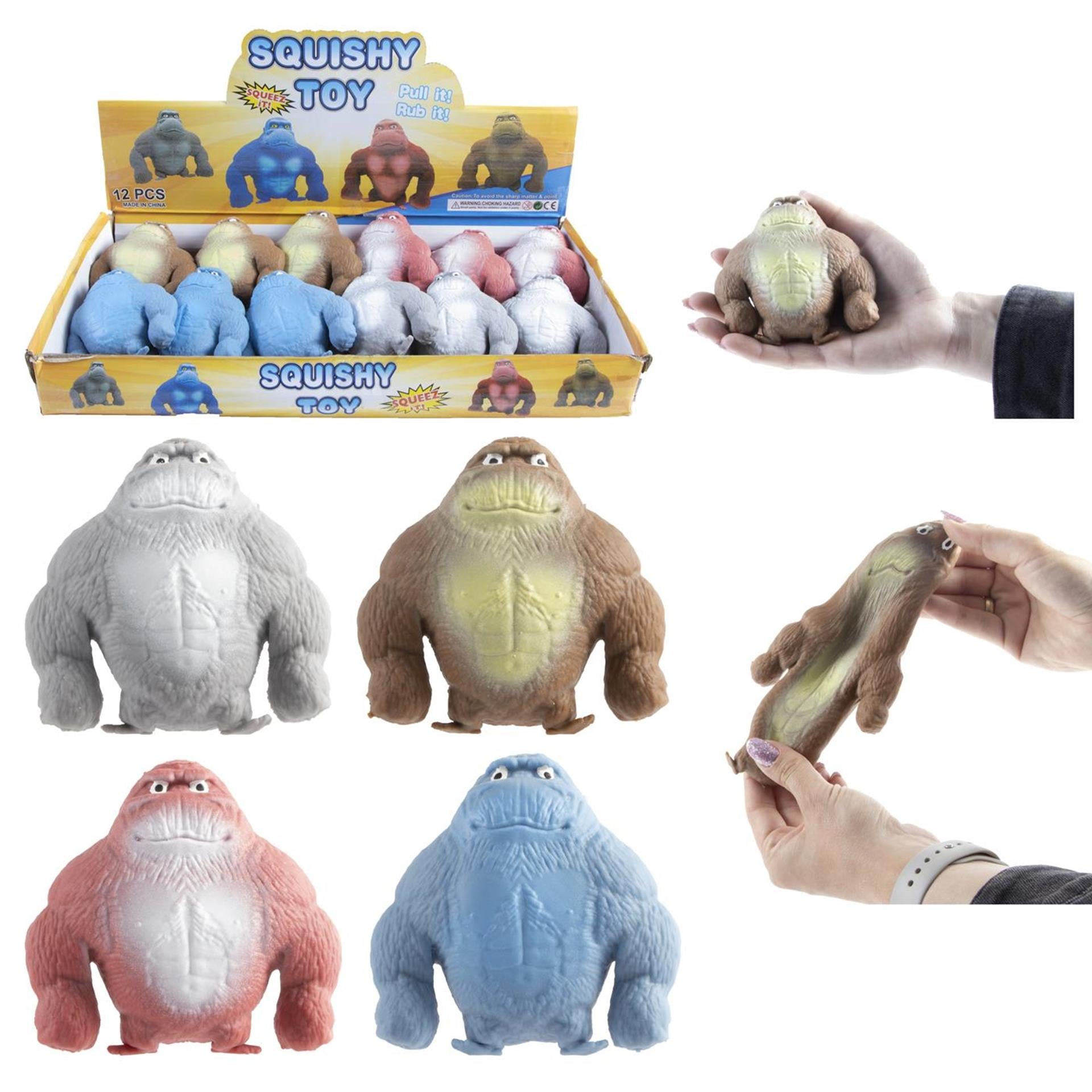 Squeeze Gorilla 240gr 10cm 12 Stück