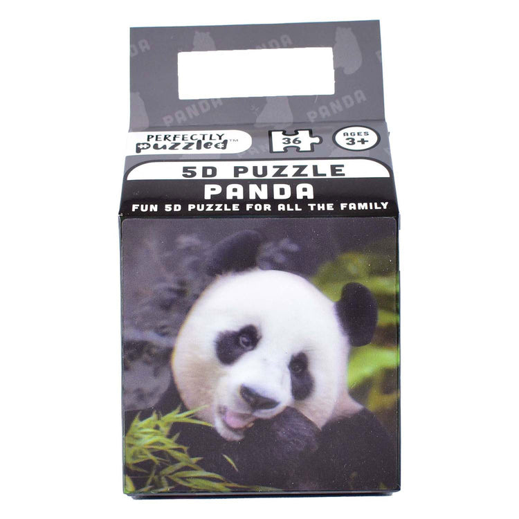 5D Tierpuzzle Panda, 36 Teile.