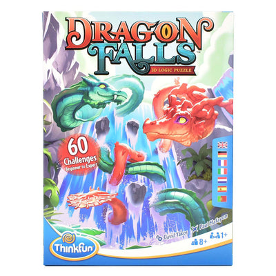 Thinkfun Drache fällt 3D-Denkpuzzle, 60 Herausforderungen