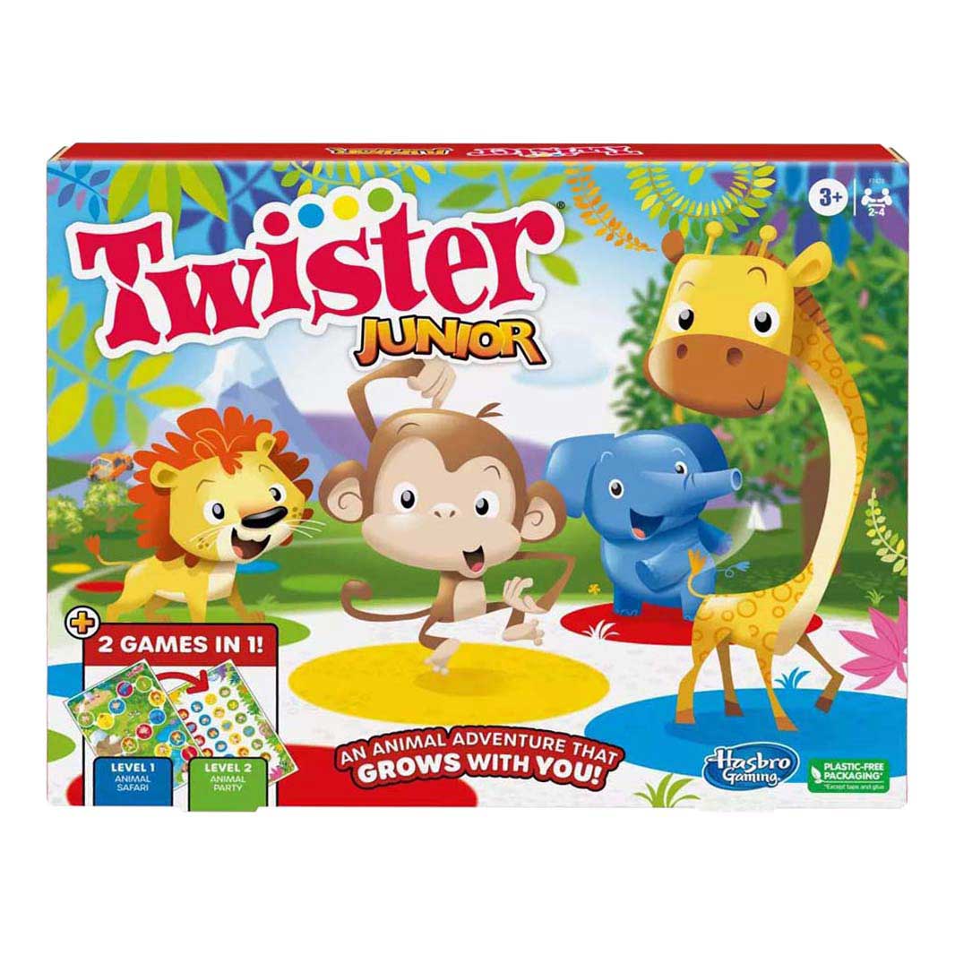 Hasbro Twister Junior-Spiel – 2–4 Spieler