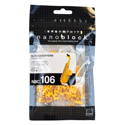Nanoblock-Saxophon-Bausatz - 120-tlg.