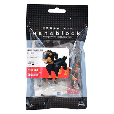 Nanoblock-Baukasten Rottweiler - 140-tlg.