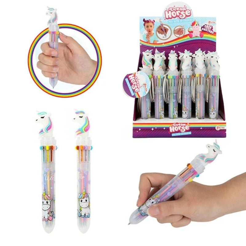 Toi-toys Toi Toys Einhorn 10-Farben-Stift