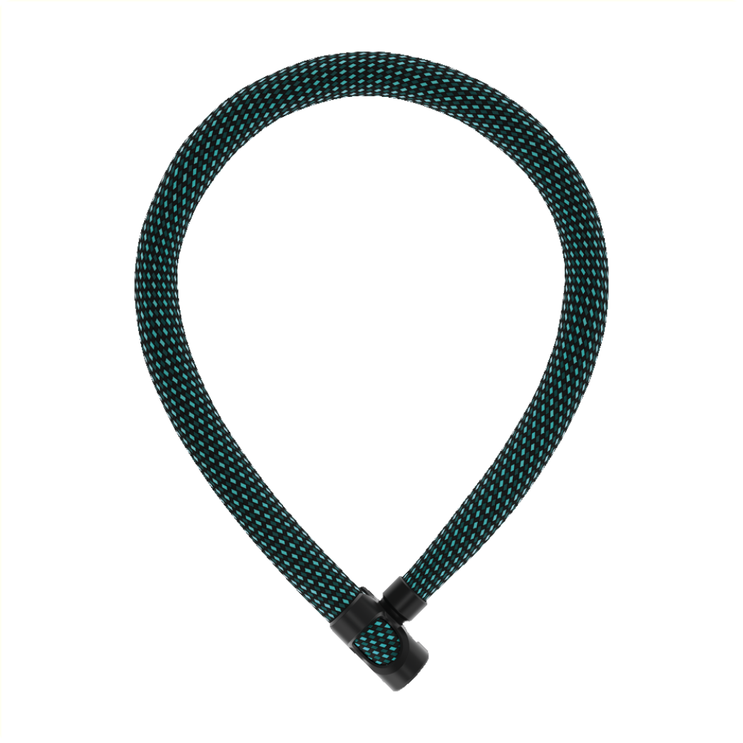 Abus IvyTex 7210 - Blau - 110 cm - Kettenschloss