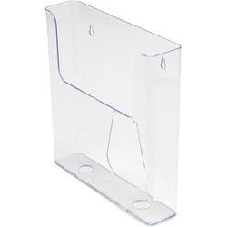 Wandprospekthalter deflecto de76301 transparent
