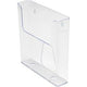 Wandprospekthalter deflecto de76301 transparent