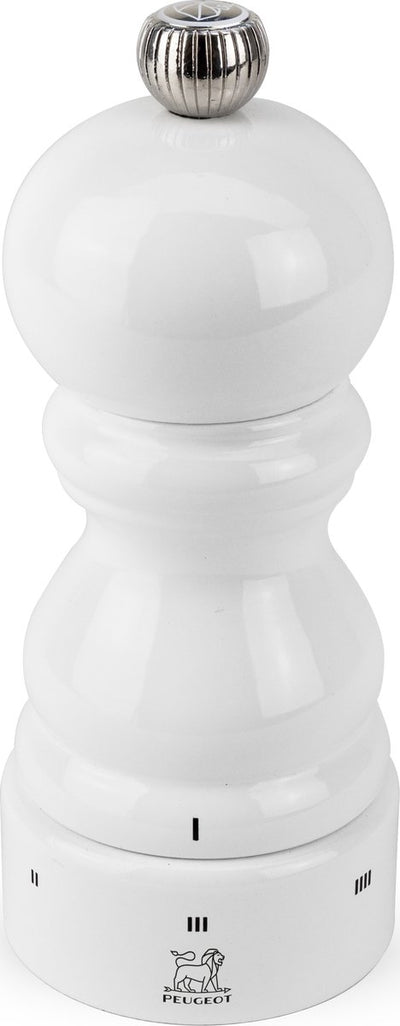 Peugeot Paris Salzmühle 12 cm – weiß – u'select – Zirlion-Mahlwerk