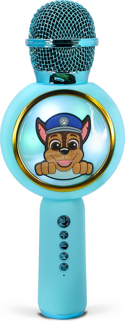 Paw Patrol Karaoke Mikrofon Chase Bluetooth mit Licht