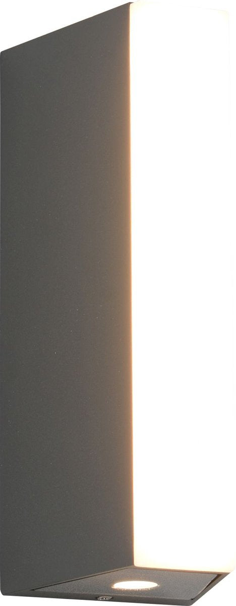 Trio Marne - Wandleuchte - Anthrazit - inkl. 1x SMD 5,5W - Außenbeleuchtung - IP65