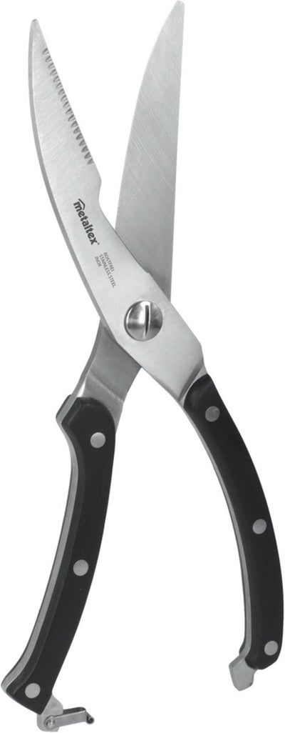 Metaltex - Wildschere - Küchenschere - Edelstahl - Bakelitgriff - für Geflügel - 25 cm
