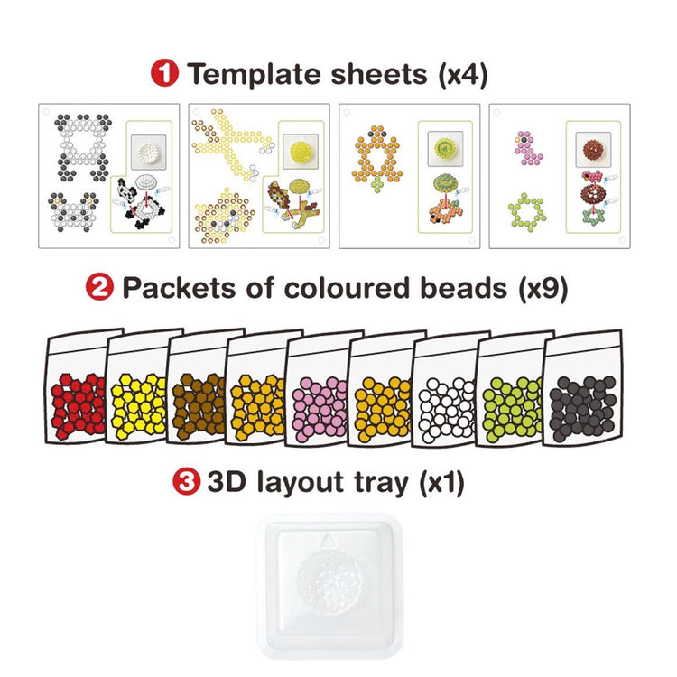 Aquabeads 3D Animal Set