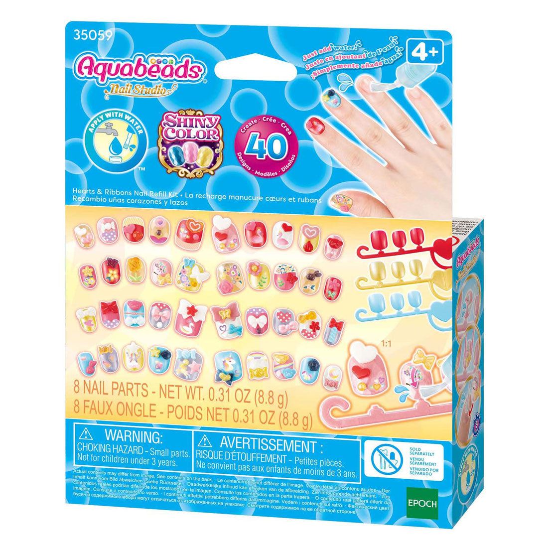 Aquabeads Sprudel Nagel -Set