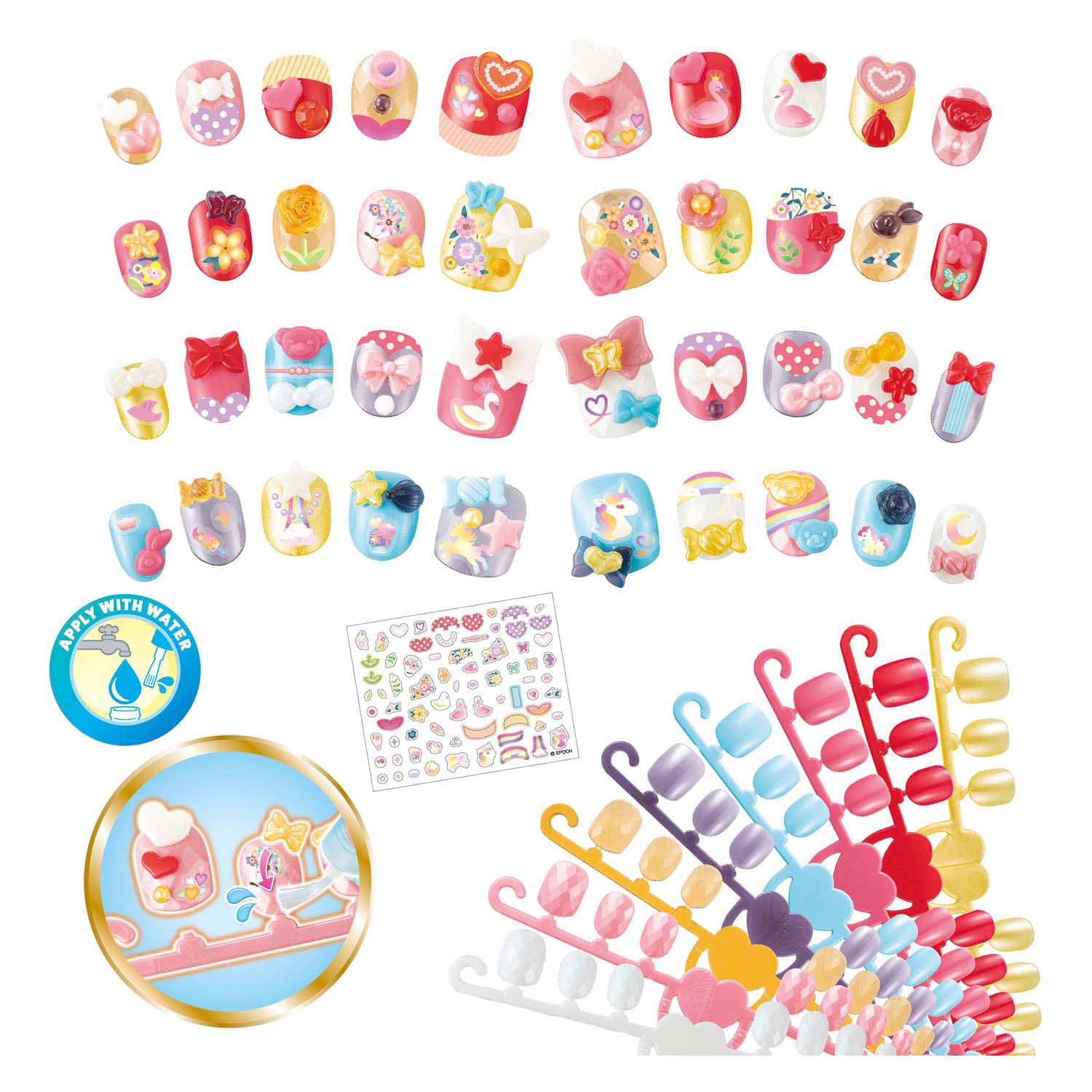 Aquabeads Sprudel Nagel -Set