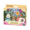 Epoche Sylvanische Familien Zeeotter Spritzer Schnorchel Set
