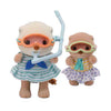 Epoche Sylvanische Familien Zeeotter Spritzer Schnorchel Set