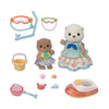 Epoche Sylvanische Familien Zeeotter Spritzer Schnorchel Set