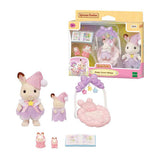Sylvanische Familien 5806 Sleepy Dream Set Bruder Schwester - afbeelding 1