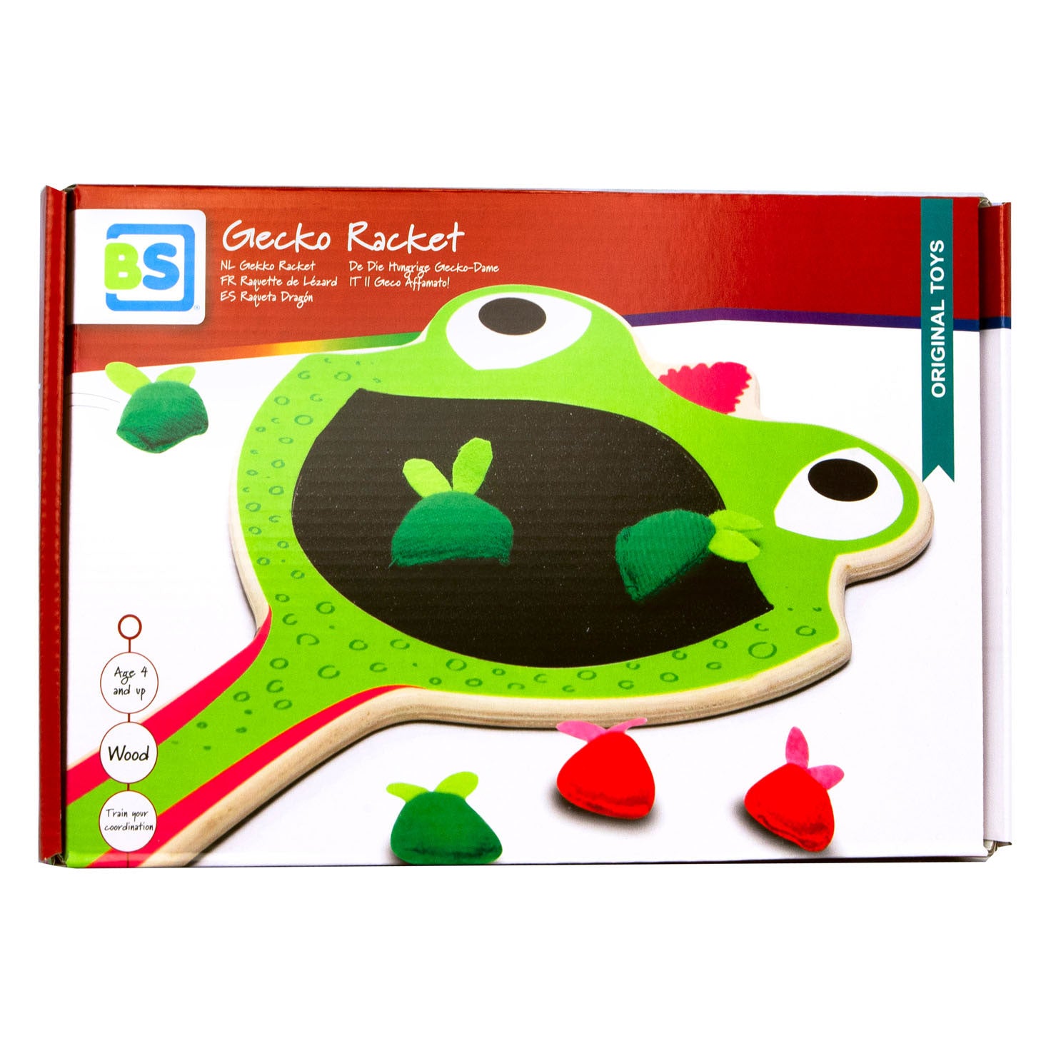 BS Toys Gekko Racket Fangsturmspiel fangen