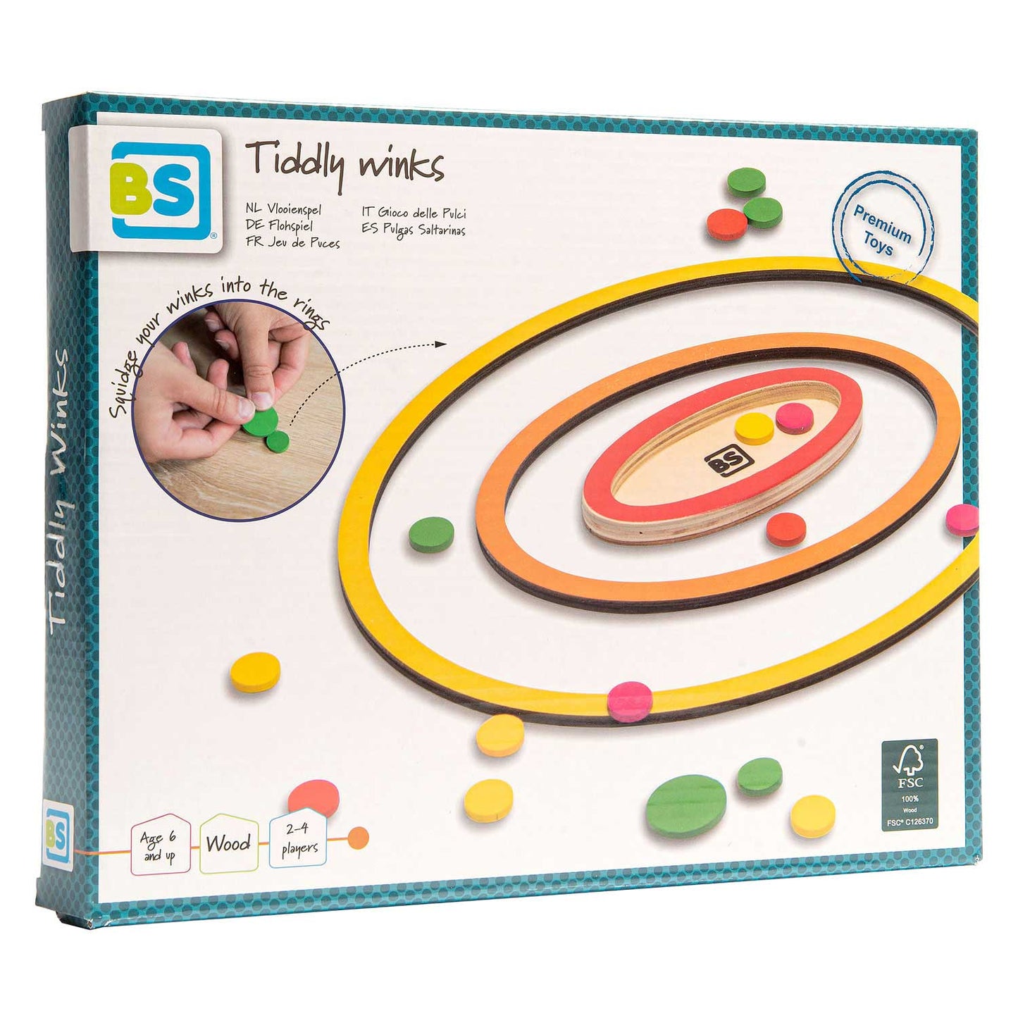 BS Spielzeug Holzfloaspiel