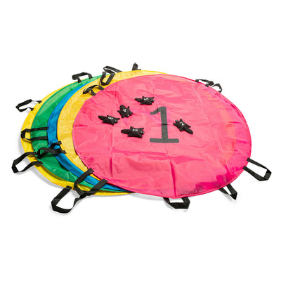 BS Toys Eekhoorn Fallschirme fangen Wurfspiel
