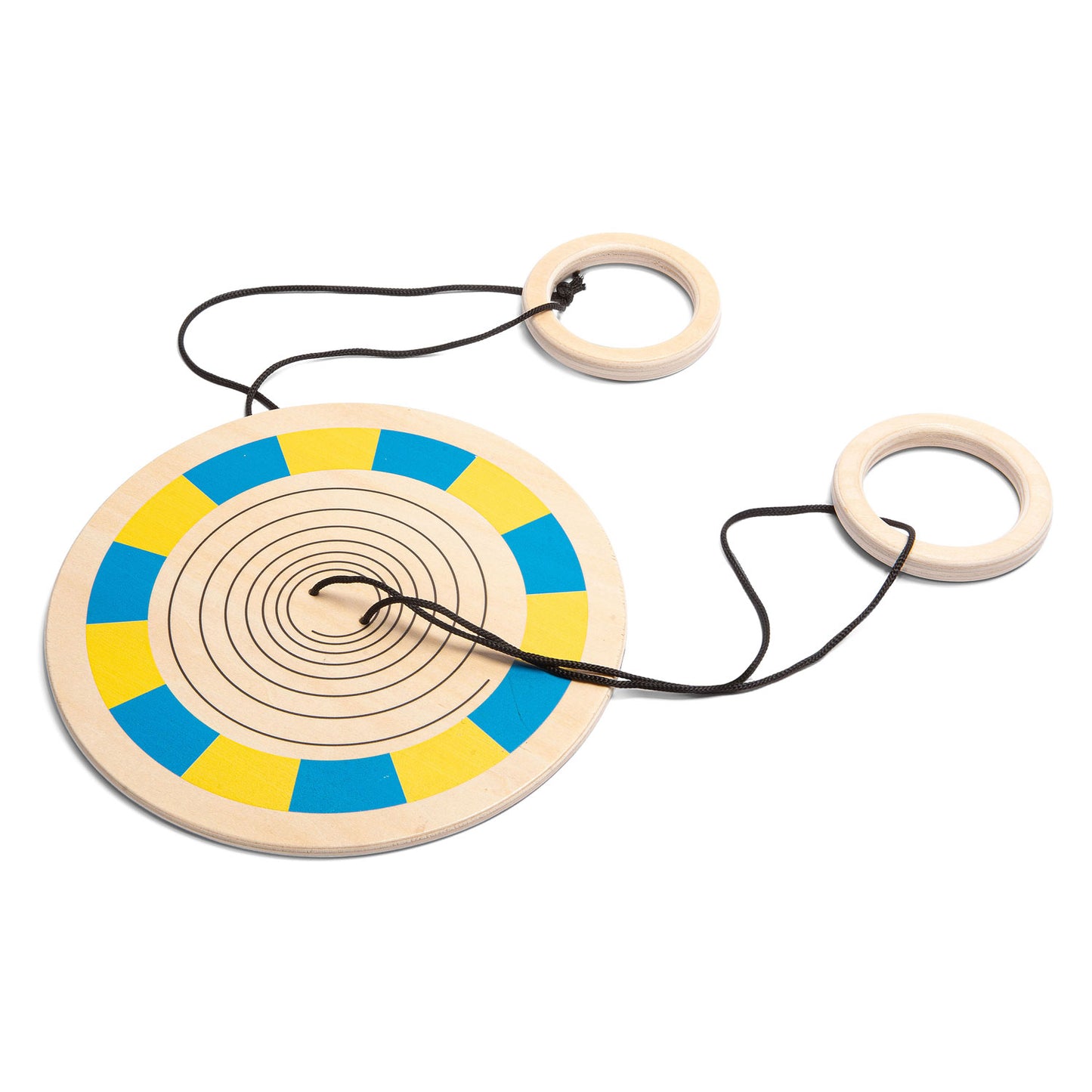 BS -Spielzeug Farbspinner Holzzugspiel