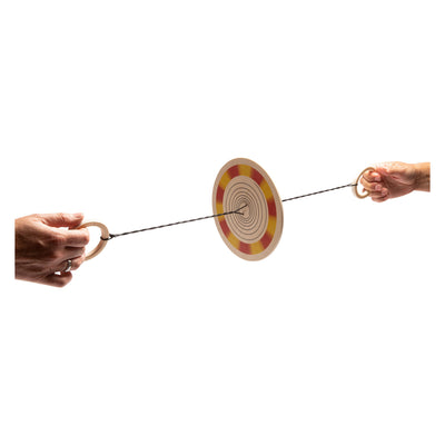 BS -Spielzeug Farbspinner Holzzugspiel