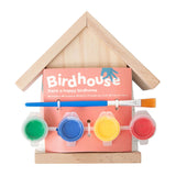 BS -Spielsachen machen Ihr eigenes hölzerne Vogelhausgebäude -Set - afbeelding 2