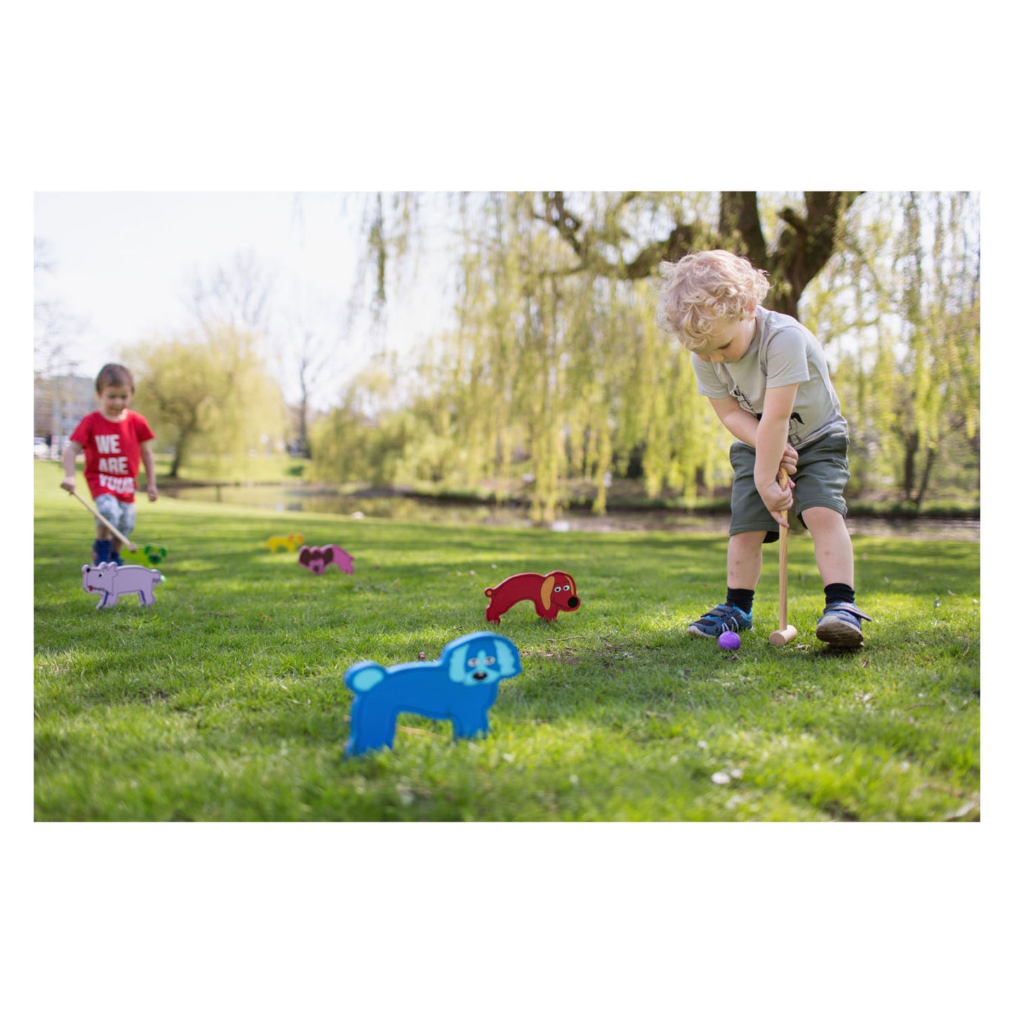BS Toys Houten Croquet Junior Abseits