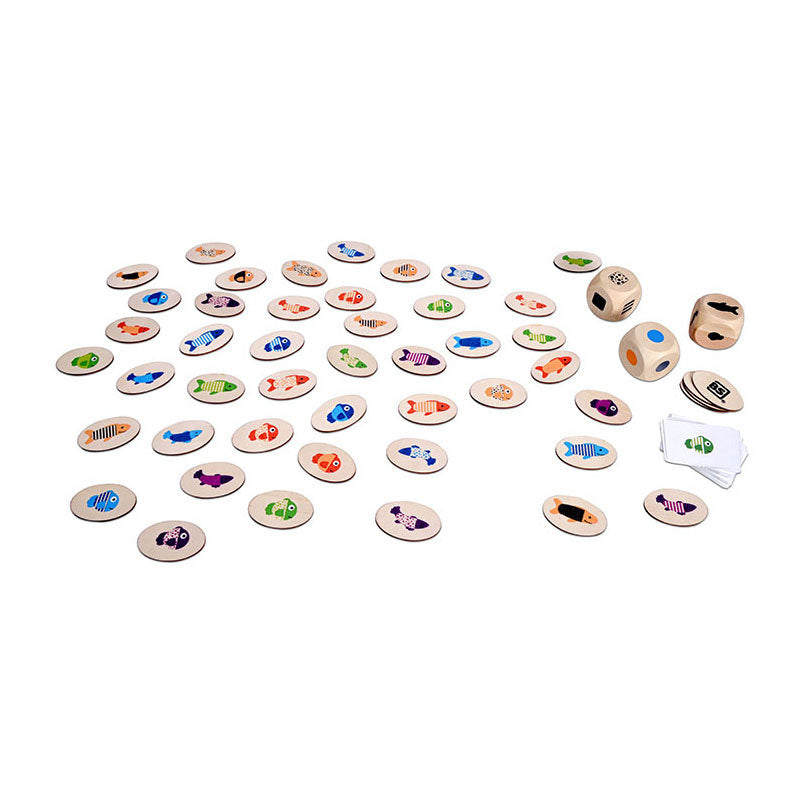 BS Toys Holzspiel Finden Sie den Fisch