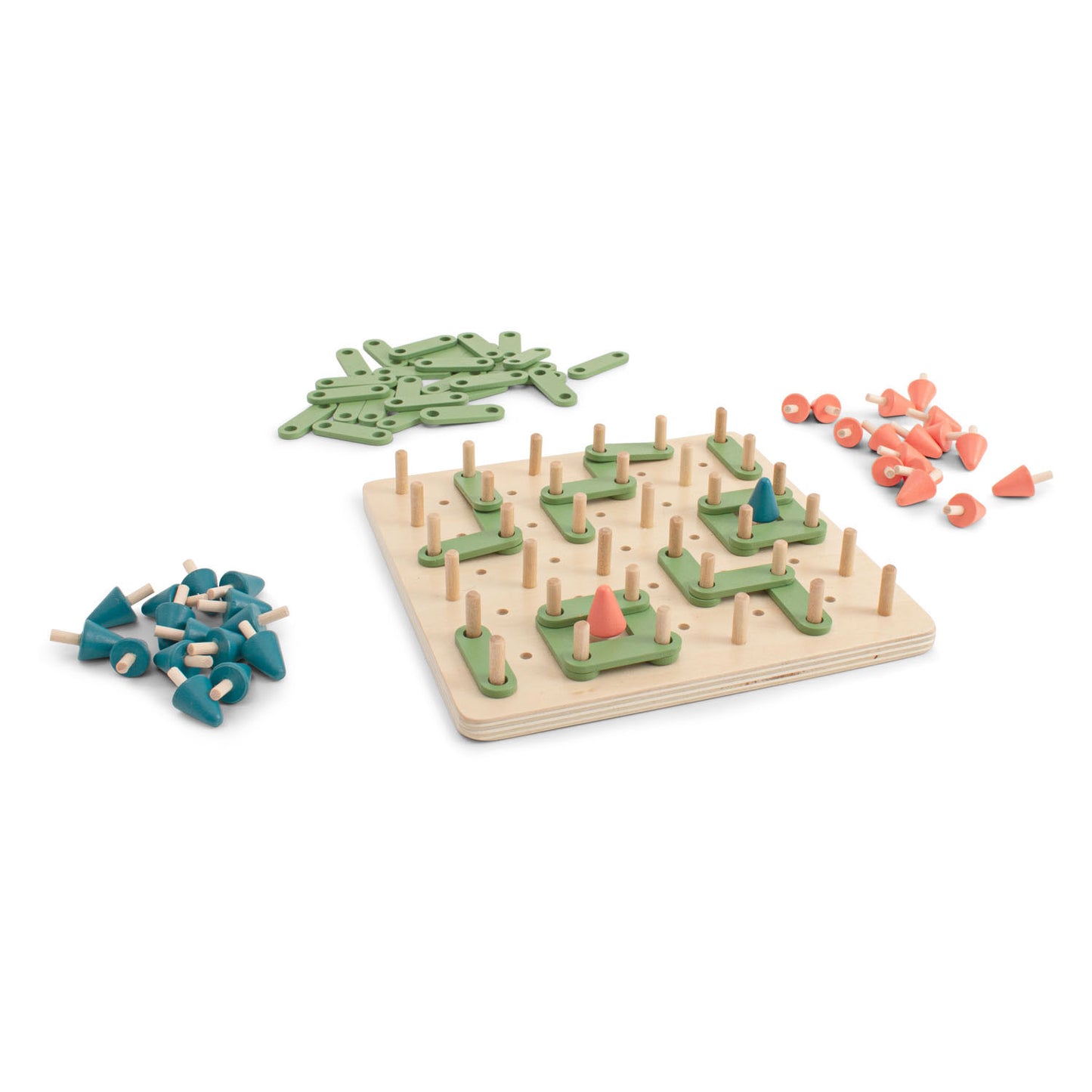 BS Spielzeug Punktkästen Holzspiel