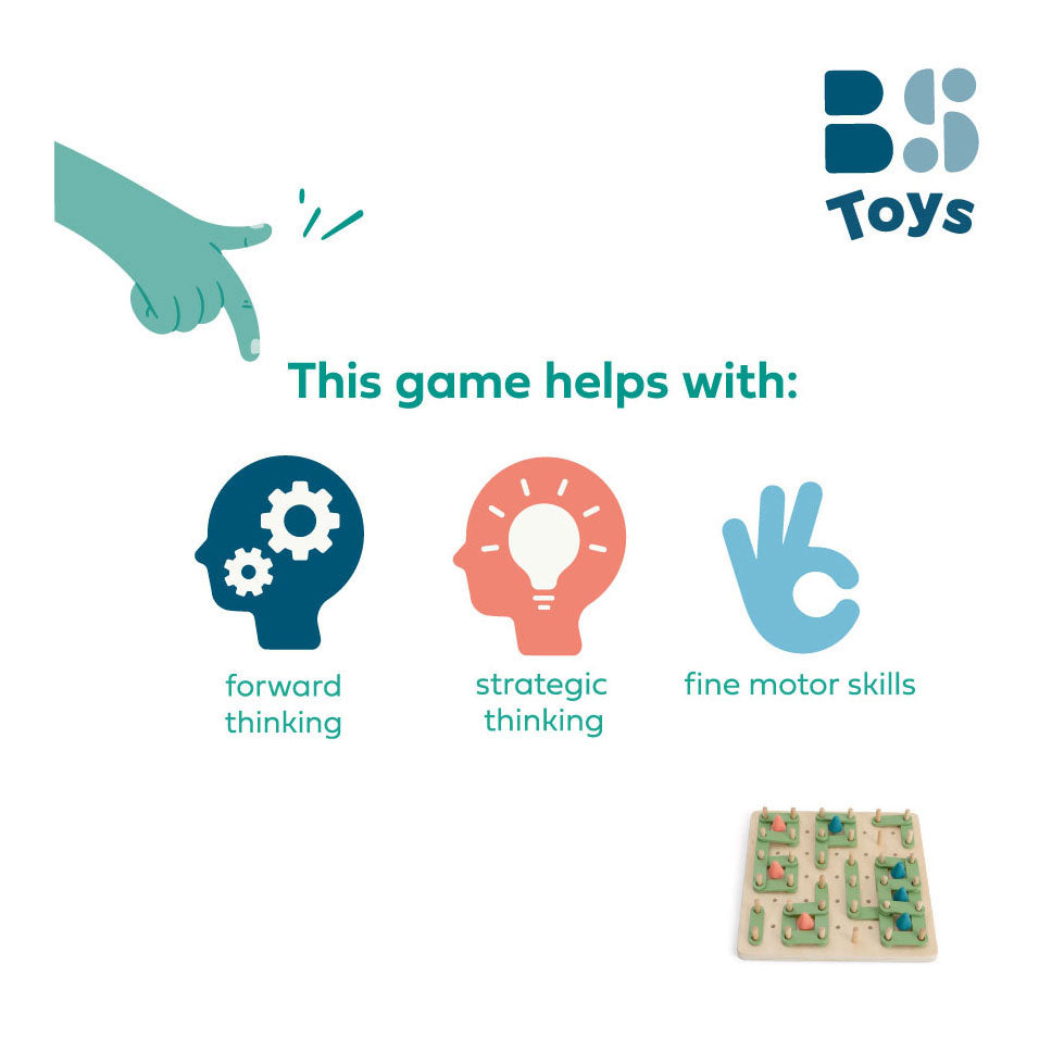 BS Spielzeug Punktkästen Holzspiel