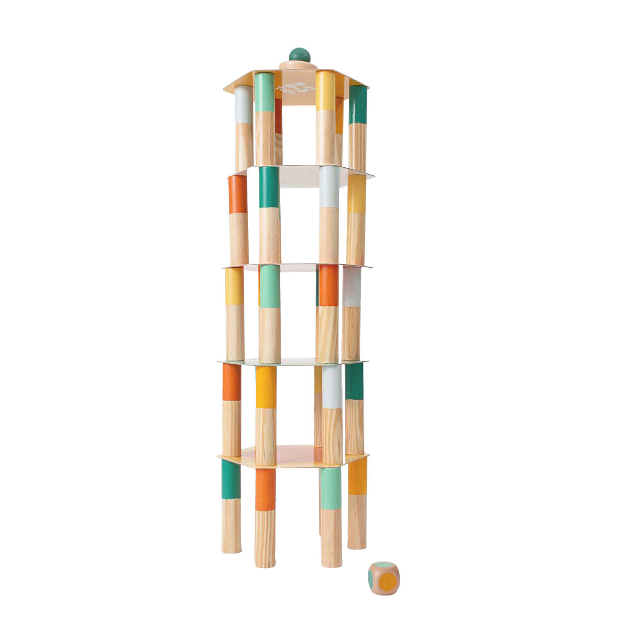 BS Toys Mega Holzbalance -Spiel, 38dlg.
