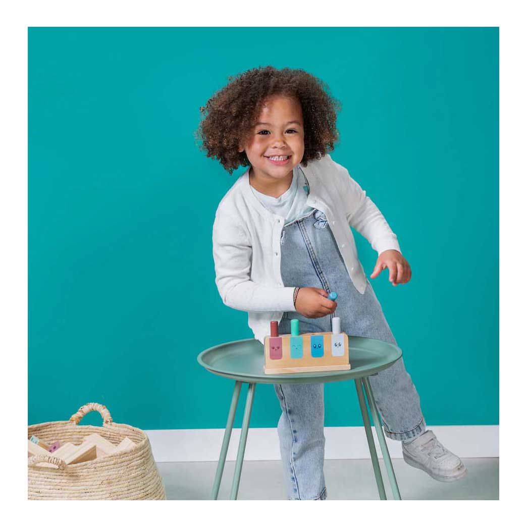 Bs Toys Holz-Pop-Up-Spiel – 5-tlg.