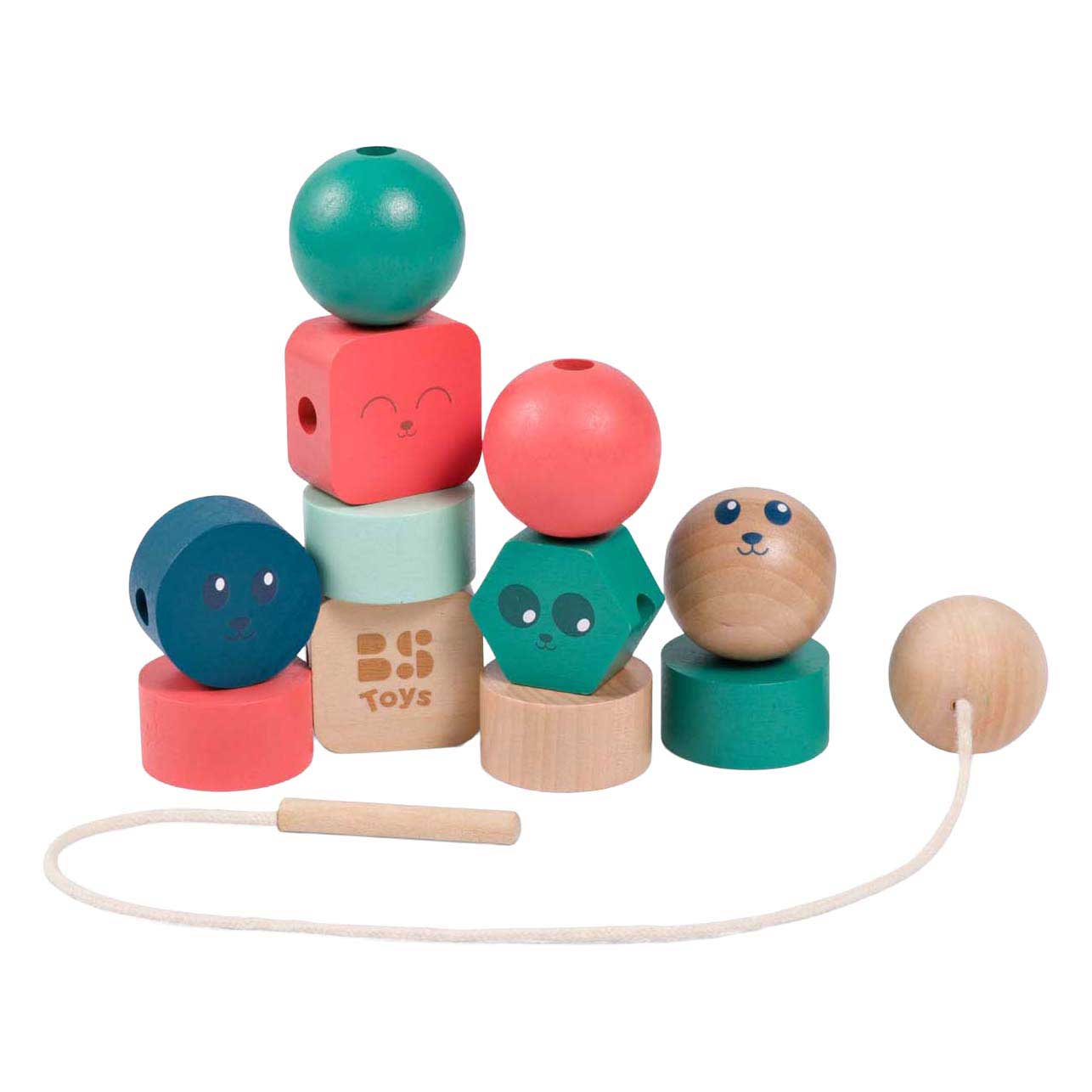 Bs Toys Holzperlen Junior - 13 Stk.