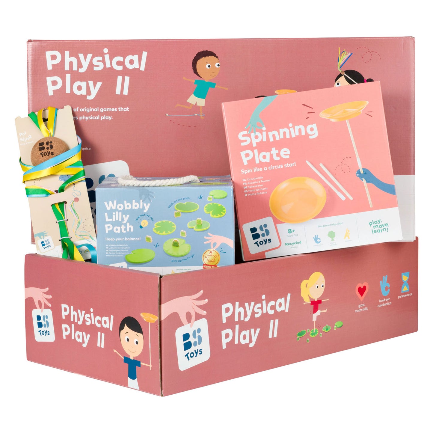 Bs Toys physisches Spielset 2 Gruppenpaket – 8 Stück.
