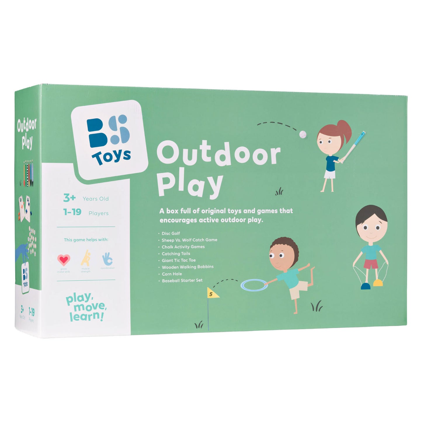 Bs Toys Outdoor-Spielset Gruppenpaket – 8-teilig.