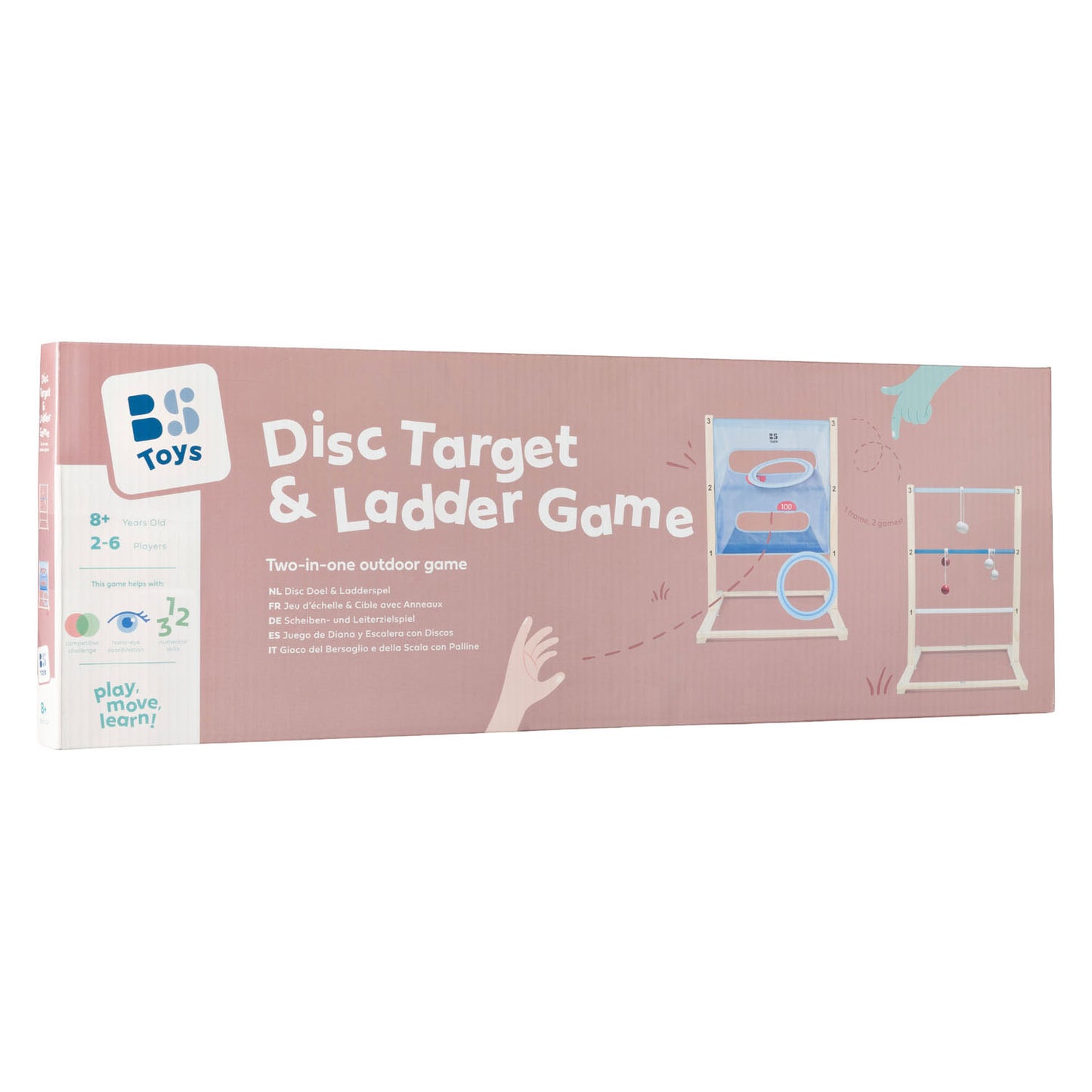 Bs Toys Scheibentor- und Leiterspiel 2-in-1