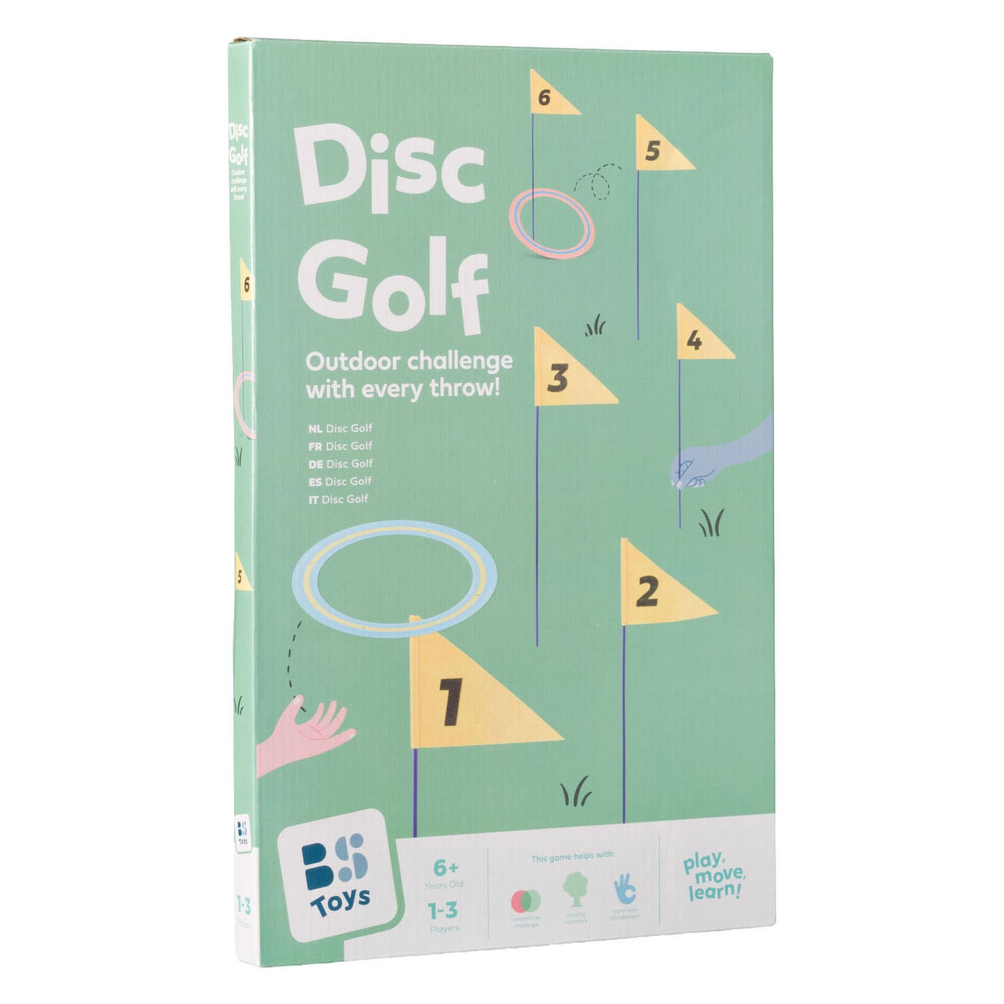 Bs Toys Discgolfspiel – 1–3 Spieler