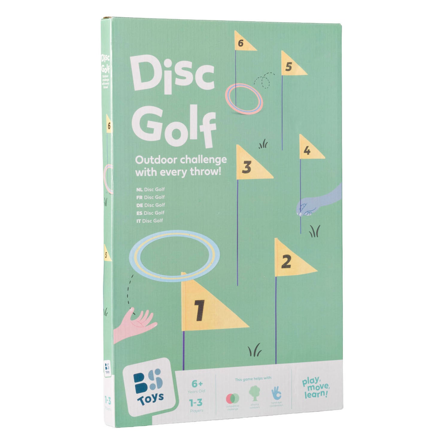 Bs Toys Discgolfspiel – 1–3 Spieler