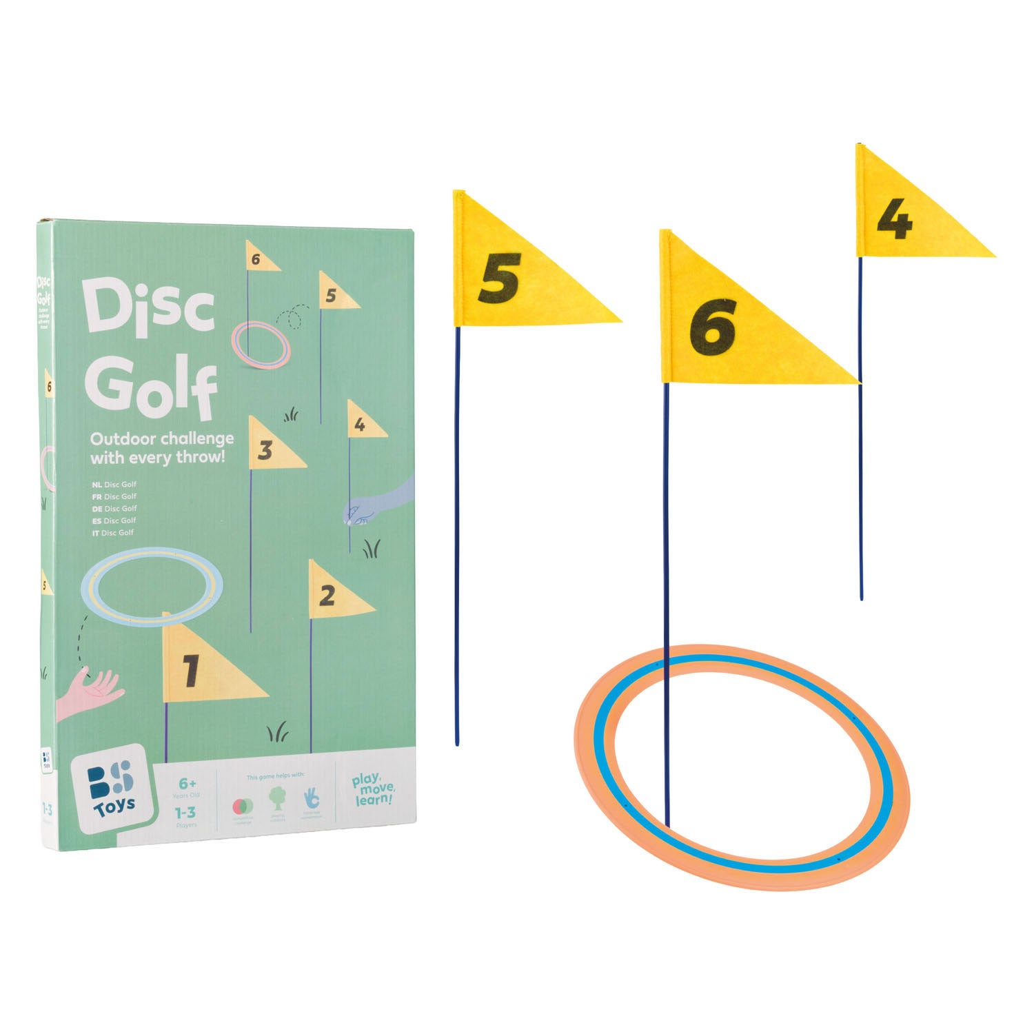 Bs Toys Discgolfspiel – 1–3 Spieler