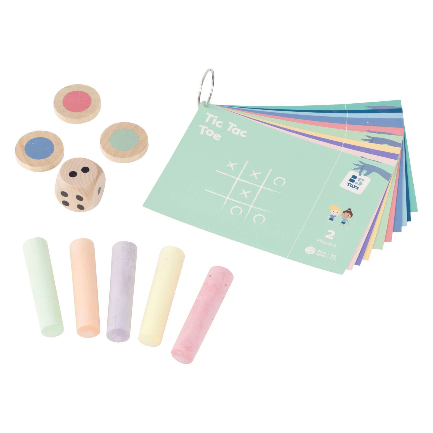 Bs Toys Aktive Kreidespiele - 10 Stk.