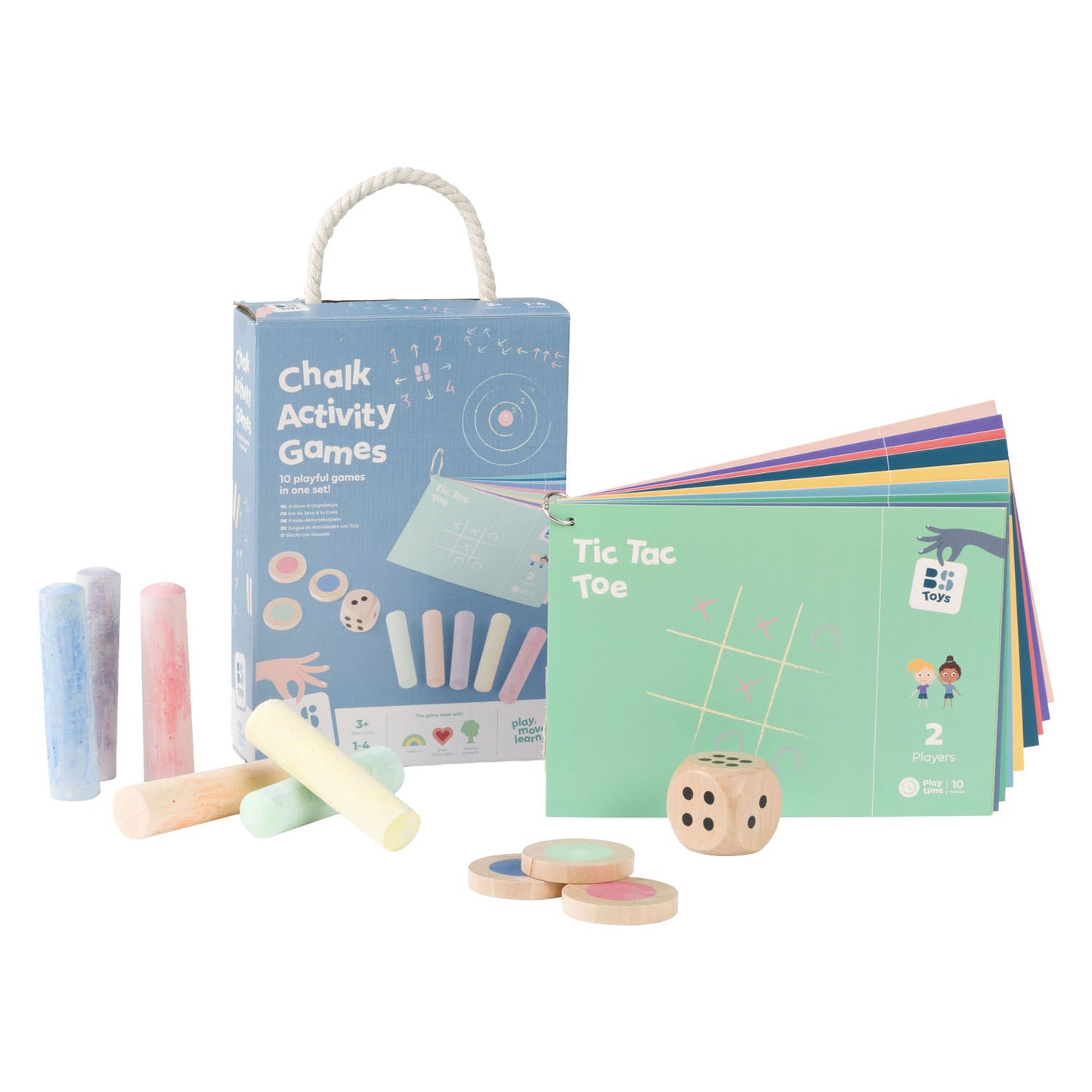 Bs Toys Aktive Kreidespiele - 10 Stk.