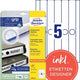 Aktenrückenetiketten Avery L4756-25 weiß 125